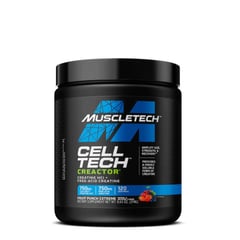 MUSCLETECH - Cell Tech Creactor - creatina HCL - 120 servicios - FRUIT PUNCH