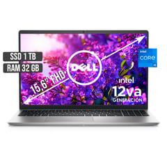 DELL - PORTATIL INSPIRON 15 INTEL CORE I5-1235U SSD 1TB RAM 32GB LED 15,6 FHD