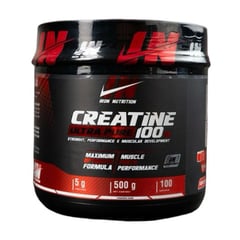 IRON NUTRITION - Creatina Ultra Pure 100% Monohidratada - 100 Servicios - Creatina Iron