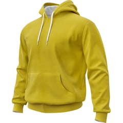 SEVEN ONE - Hoodie Buzo Algodon Perchado 280Gr - Hombre